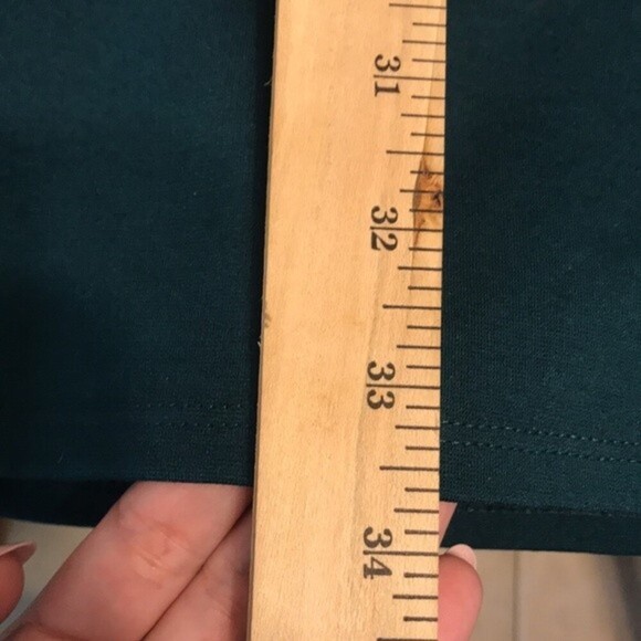 Lulus dark emerald green body-con long sleeve dress size large ladies NWT - Picture 12 of 12